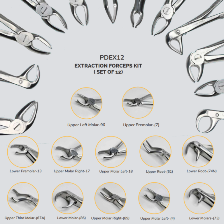 Forceps Kit, Set of 12 pcs - Image 2