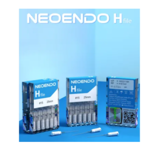 "Neoendo H File – a high-quality hand file designed for efficient debris removal and precise shaping of root canals in endodontic procedures."