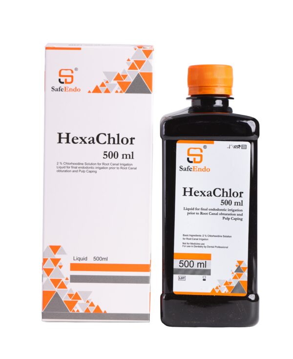 "Hexachlor: A powerful dental disinfectant designed to effectively sterilize and sanitize instruments and surfaces, ensuring a hygienic environment in dental clinics."