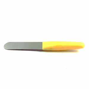 "Image of a Dental Plaster Mixing Spatula, designed for efficiently mixing dental plasters and other materials. Made from durable material, it provides a smooth, controlled mixing experience."