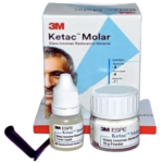 "3M ESPE Ketac Molar GI Filling Cement - a high-quality glass ionomer cement designed for durable, strong, and long-lasting fillings in molar teeth. Ideal for pediatric and general dentistry, offering excellent adhesion and release of fluoride for enhanced cavity protection."