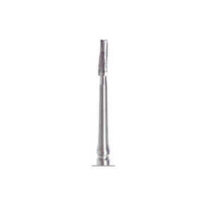 Prima Dental Oral Surgery Toller Taper Fissure Bur 702 HP, a surgical taper-shaped bur designed for precise cutting and shaping during oral surgery procedures."