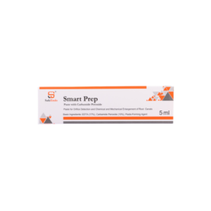 "Smart Prep Paste 5ml, a dental surface preparation paste designed for effective cleaning and conditioning of enamel and dentin before bonding procedures."