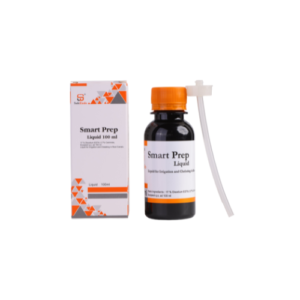 "SmartPrep Liquid 100ml, a dental surface primer designed to enhance adhesion for bonding materials on enamel and dentin, ensuring superior bonding results."