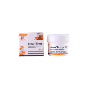 "SmartTemp, a dental temporary cement designed for secure, easy placement of temporary restorations with reliable strength and easy removal."