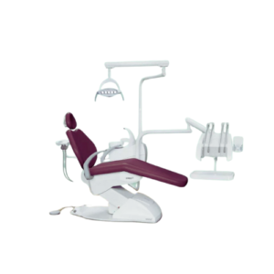 "Image of the Gnatus S400 Dental Chair, featuring a modern, ergonomic design with adjustable armrests, a cushioned seat and backrest, and a user-friendly control panel. The chair provides optimal comfort, support, and precise positioning for patients during dental procedures."