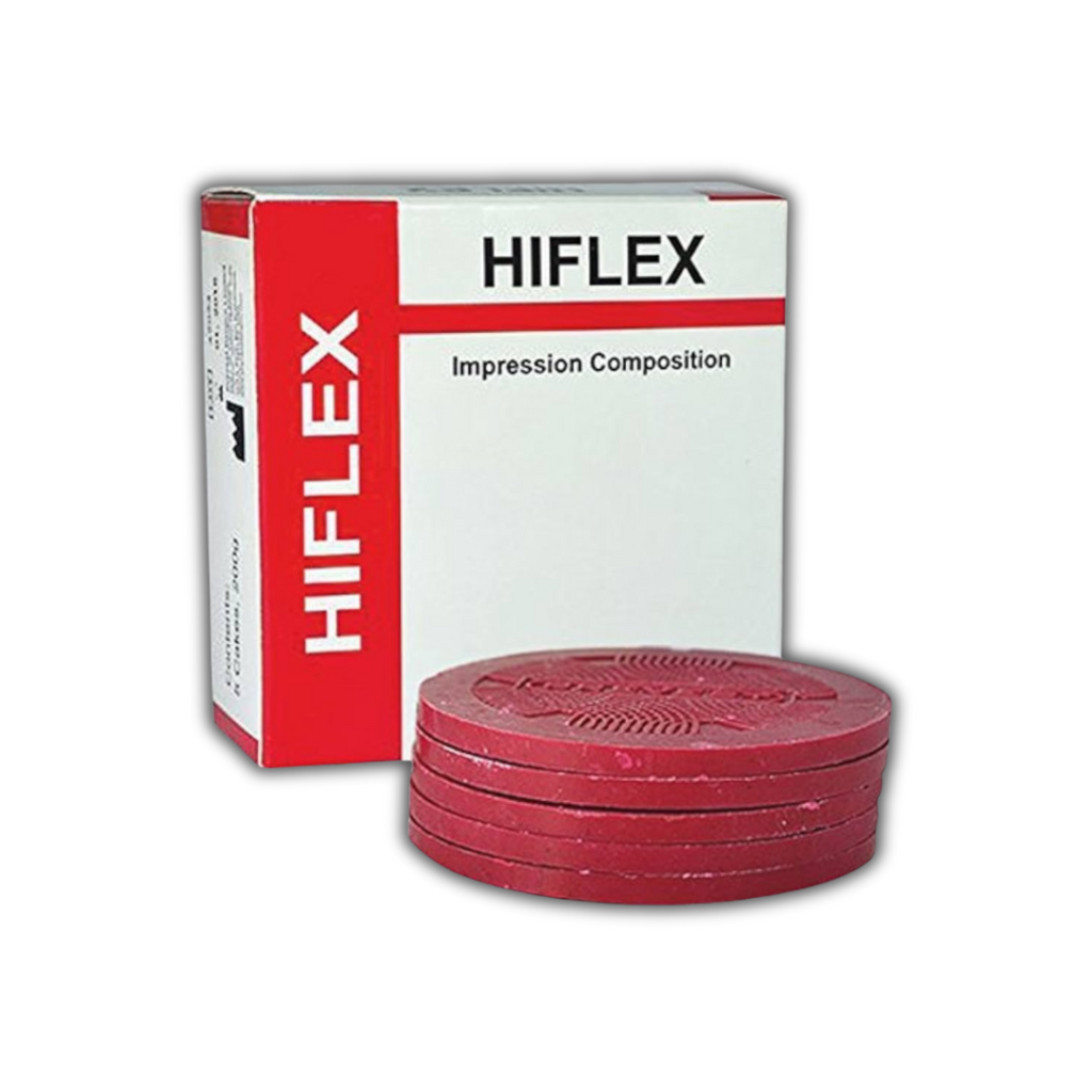 Hiflex Impression Composition: The Perfect Thermoplastic Solution for Edentulous Cases: Available At Choudhary Dental Depot 2 HIFLEX IMPRESSION COMPOSITION 1