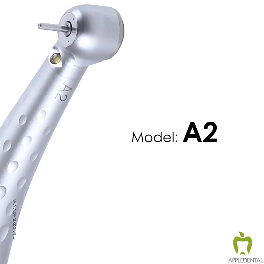 Available at Choudhary Dental Depot: Appledental Air Rotor LED Handpiece (Model-A2 TUP) 3 A2final min