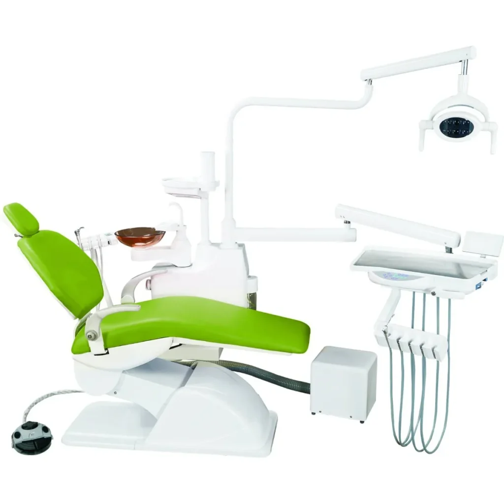 Elevate Your Dental Practice with the Bestodent Delite Dental Chair โ Available at Choudhary Dental Depot ๐ฆทโจ 3 green 3 2