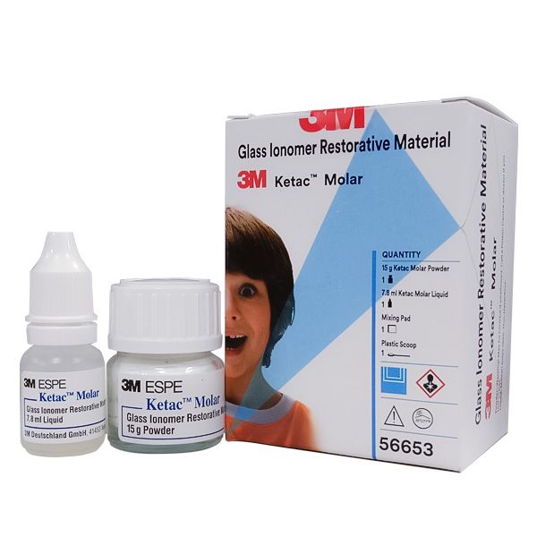Trusted Dental Restorations with 3M™ ESPE™ Ketac™ Molar ART - Available at Choudhary Dental Depot 2 ketac 1