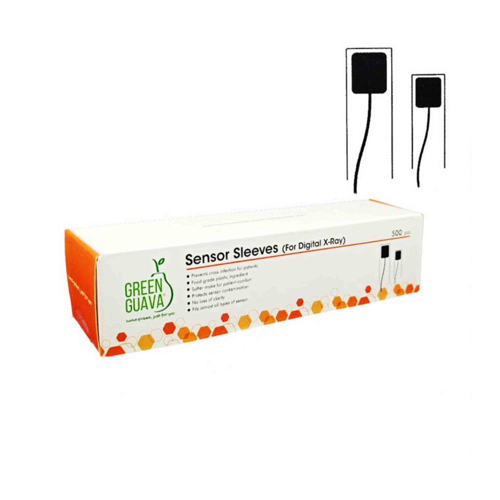 Available at Choudhary Dental Depot: Green Guava RVG Sensor Sleeves – The Ultimate Hygiene Solution for Digital Radiography 2 Sleeves1724143870